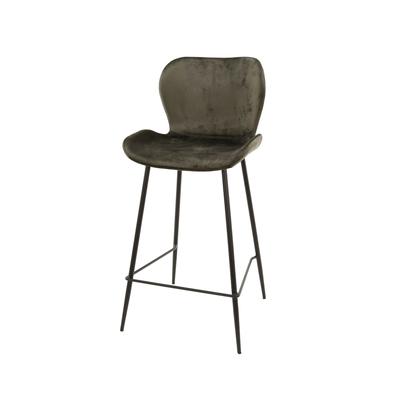 designline »Lalo« Barhocker Blau velvet Image
