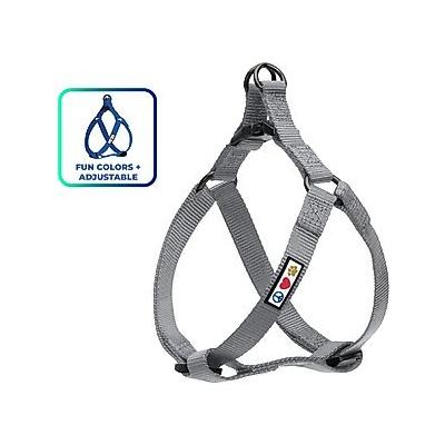 Pawtitas Solid Dog Harness, Grey, Medium