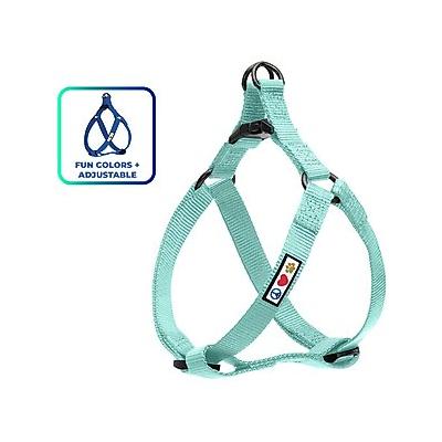 Pawtitas Solid Dog Harness, Teal, Medium