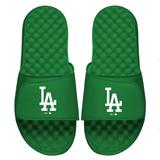 Men's ISlide Kelly Green Los Angeles Dodgers St. Patrick's Day Slide Sandals