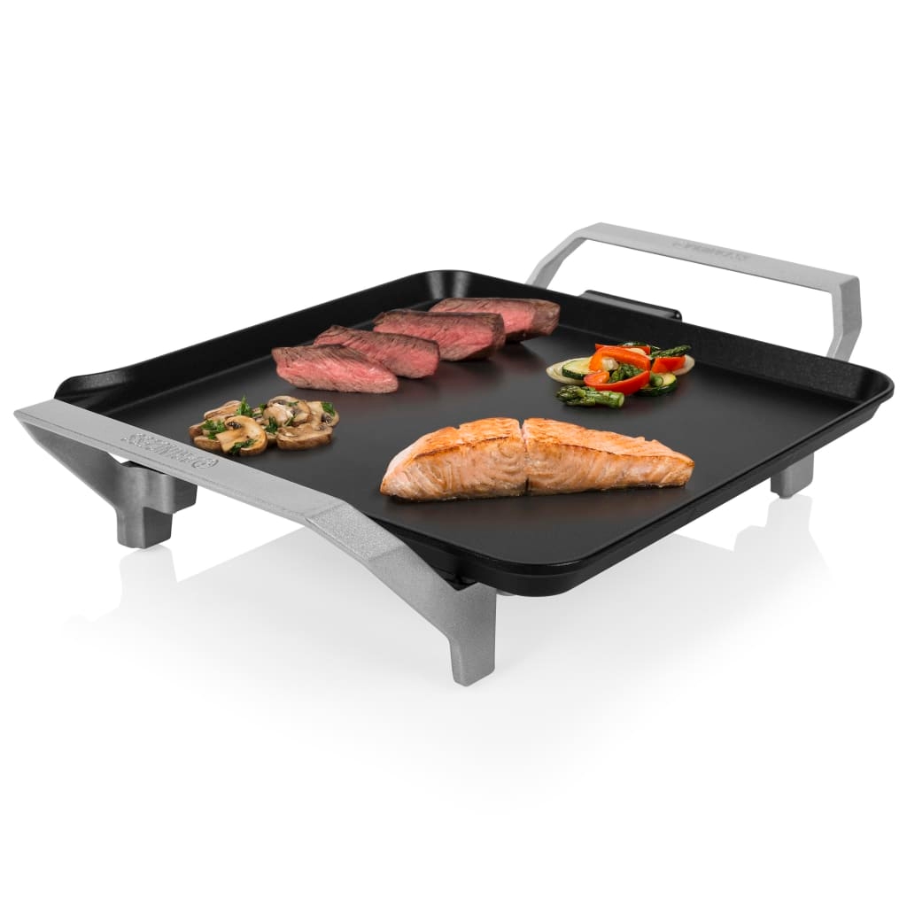 Princess Chef Tischgrill Premium 1500 W Schwarz und Silbern Image