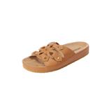 Women's The Summer Sandal By Comfortview by Comfortview in Tan (Size 7 1/2 M)