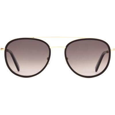 Sito Kitsch Sunglasses Black/Gold Frame Horizon Polarized Lens SIKTH001P