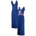 Women's G-III 4Her by Carl Banks Royal Chicago Cubs Game Over Maxi Dress