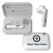 Winnipeg Jets Personalized Insignia Design Wireless Earbuds