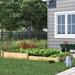 Greenes Fence Jaxon 8 ft x 4 ft Cedar Raised Garden Wood in Brown | 10.5 H x 96 W x 48 D in | Wayfair RC4C8T2