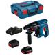 Bohrhammer Bosch gbh 18V-21 (1 x 5,5 ProCORE + 1 x 4,0 Ah + GAL18V-40 + L-Boxx 136)