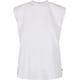 Urban Classics Women's Ladies Organic Heavy Padded Shoulder Tank Top T-Shirt, White, M