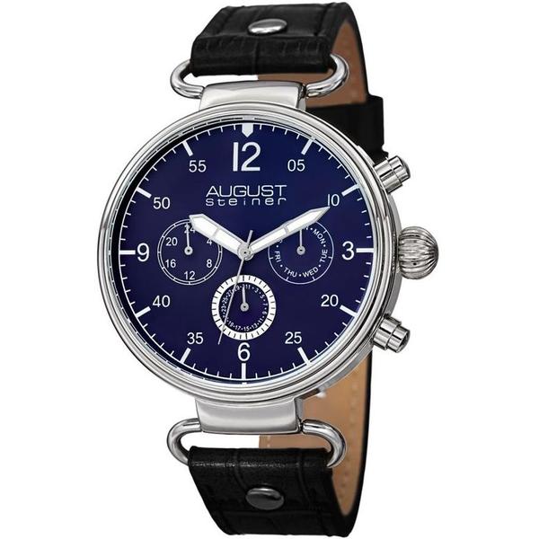quartz-blue-dial-black-leather-watch/
