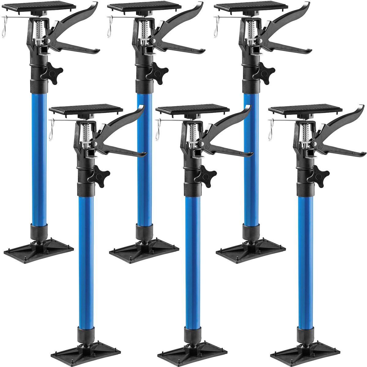 6 Türspanner, 51 bis 115cm - blau Image