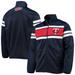 Men's G-III Sports by Carl Banks Navy/Red Minnesota Twins Power Pitcher Full-Zip Track Jacket