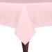 Ultimate Textile Solid Color Tablecloth 72.0 W x 108.0 D in pinkPolyester in Ice Pink | 108" x 72" | Wayfair POLY-72X108-126