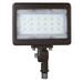 Morris 71555A - 30 watt 120/277 volt 3000K Natural White Bronze 1/2" Knuckle Mount LED Flood Light