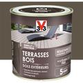 V33 - Peinture Sol Terrasses Bois Sols Extérieurs Brun taupé 2,5 l