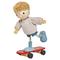Puppenhaus-Figur Edward Mit Skateboard