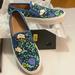 Coach Shoes | Coach Cameron Blue Multi Bold Colors Slip On Sneakers Trainers In Box 8.5m | Color: Blue/Green | Size: 8.5