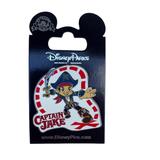 Disney Accessories | Disney Parks Jake And The Neverland Pirates Captain Jake Pin | Color: Red/White | Size: Os