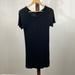 Brandy Melville Dresses | Brandy Melville Ribbed Knit Black Short Sleeve Tshirt Dress | Color: Black | Size: Os