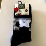 Disney Accessories | Disney Socks | Color: Silver/White | Size: Os