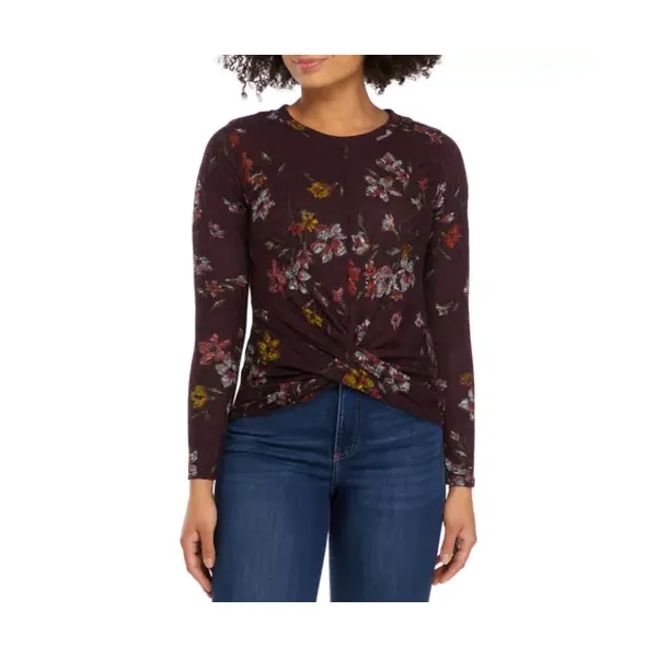a.-byer-womens-juniors-long-sleeve-hacci-knit-top-with-necklace,-small/