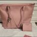Kate Spade Bags | Bnwt Kate Spade Klara Flower Dangle Tote With Matching Wallet | Color: Pink | Size: Os