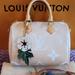 Louis Vuitton Bags | Louis Vuitton Speedy 25 By The Pool Brume Creme Canvas Giant Flower Monogram Bag | Color: Cream | Size: Speedy 25