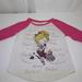 Jessica Simpson Shirts & Tops | Girl's 3/4 Sleeve Shirt | Color: Pink/White | Size: 6g