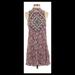 American Eagle Outfitters Dresses | American Eagle Outfitters Boho Midi Dress | Color: Blue/Tan | Size: M