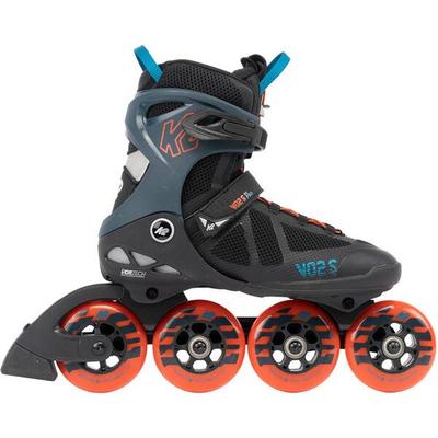 K2 Herren Inlineskates VO2 S 90 PRO black_blue_orange, Größe 42 in black-blue-orange