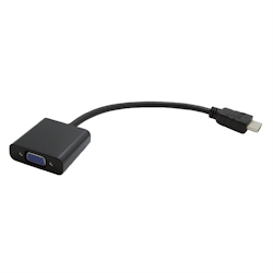 VALUE HDMI-VGA Adapterkabel, HDMI ST / VGA BU Image