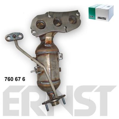 ERNST Katalysator Set Krümmerkatalysator,Katalysator vorne für TOYOTA 17140-0Q070 17140-0Q030 17140-40040 760676