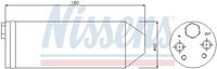 NISSENS Trockner, Klimaanlage 95256 für Volvo Image
