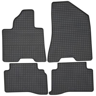 PETEX Fußmattensatz schwarz - vorbereitet für Befestigungssystem KIA 98512 Image