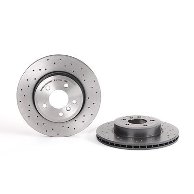 BREMBO Bremsscheibe XTRA LINE vorne rechts links Gelocht/innenbel. 325mm für BMW 34113400151 09.9581.1X