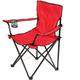 Chaise de camping pliante en acier 50 x 50 x 80 cm - Chaise portable et légère avec porte-gobelet