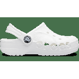Crocs White Toddler Baya Clog Shoes