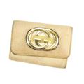 Gucci Accessories | Gucci Key Holder Key Case Guccissima Beige Gold Woman Authentic Used Y4466 | Color: Cream | Size: Size Width: About 9.6 Cm