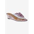 Women's Harita Wedge by J. Renee in Clear Purple Lilac (Size 8 M)