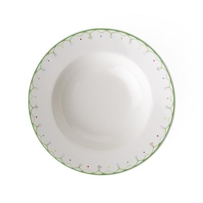 Villeroy & Boch Suppenteller Colourful Spring Länge 24,9 x Breite Höhe 4,7 cm Image
