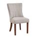 Red Barrel Studio® Glenford Ayala Side Chairs Upholstered/Fabric in Brown/Gray | 36.5 H x 22 D in | Wayfair B824D2837E334997AA60A8FAAD630288