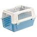 Midwest Homes For Pets Ferplast Atlas Pet Carrier for Dogs & Cats w/Top & Front Door Access Plastic in Blue | 14.57" H x 12.6" W x 22.8" D | Wayfair