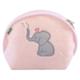 Smithy - Smithy Kulturtaschen Pastellflausch Elefant rosa Kosmetiktaschen & Kulturbeutel