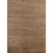 Brown Contemporary Home Decor Area Rug Hand-knotted Dining Room Carpet - 8'1" x 10'2"