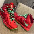 Nike Shoes | Nike Lebron X Christmas | Color: Red | Size: 14
