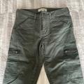 Madewell Jeans | Madewell 8" Rise Denim Skinny Cargo Pant, Olive Green, Size 25 | Color: Green | Size: 25