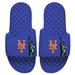 Youth ISlide Royal New York Mets Local City Patch Design Slide Sandals