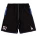 Men's Mookie Betts Black/Royal Los Angeles Dodgers Big & Tall Stitched Double-Knit Shorts