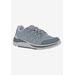 Extra Wide Width Women's Balance Sneaker by Drew in Grey Mesh Combo (Size 7 1/2 WW)