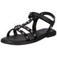 Geox Mädchen J Sandal Karly Girl Sandalen,Schwarz,30 EU