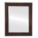 George Oliver Barden Modern Beveled Accent Mirror Wood in Brown | 26 H x 14 W x 1 D in | Wayfair 51E9635D6C884C15B68E2A63A6A11002